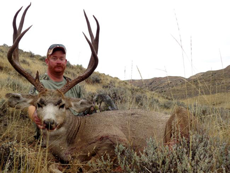 grizzly outfitters wyoming and montana trophy mule deer and